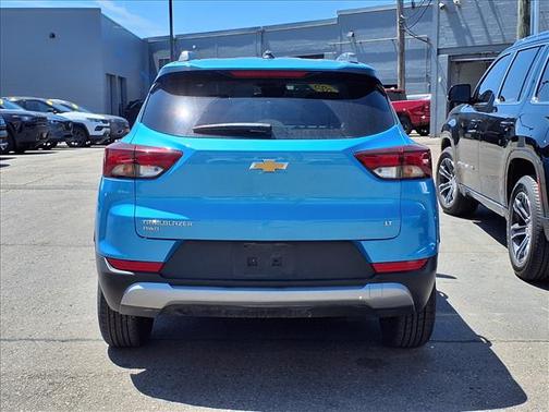 Blue 2025 Chevrolet Trailblazer LT