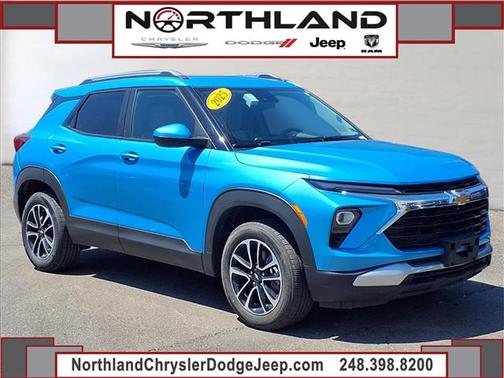 Blue 2025 Chevrolet Trailblazer LT