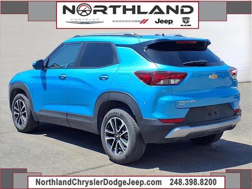 Blue 2025 Chevrolet Trailblazer LT