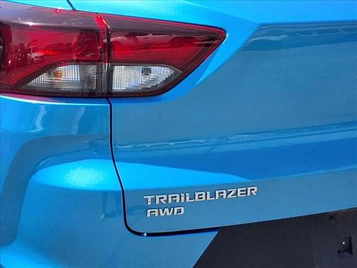 Blue 2025 Chevrolet Trailblazer LT