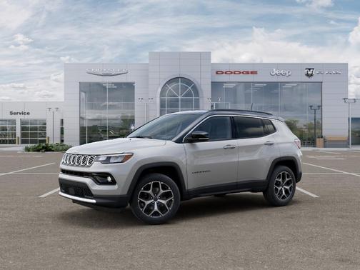 Silver 2026 Jeep Compass Limited