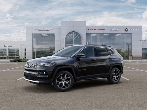 Black 2026 Jeep Compass Limited