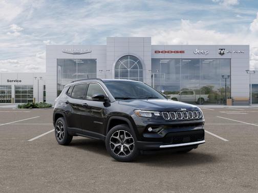 Black 2026 Jeep Compass Limited