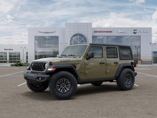Green 2026 Jeep Wrangler Sport