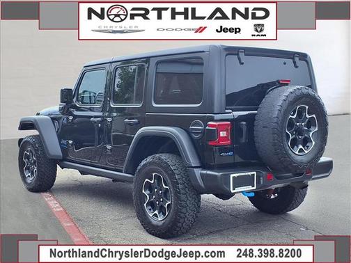 Black 2023 Jeep Wrangler 4xe Rubicon