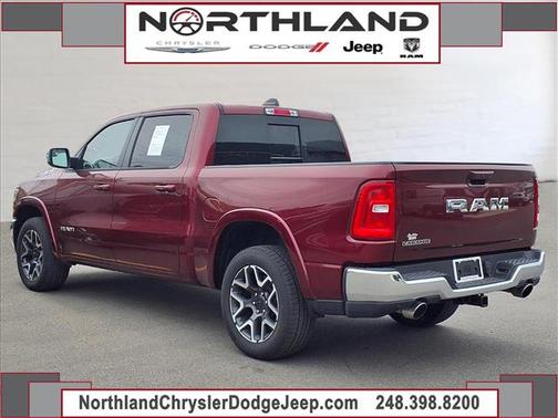 Red 2025 RAM 1500 Laramie