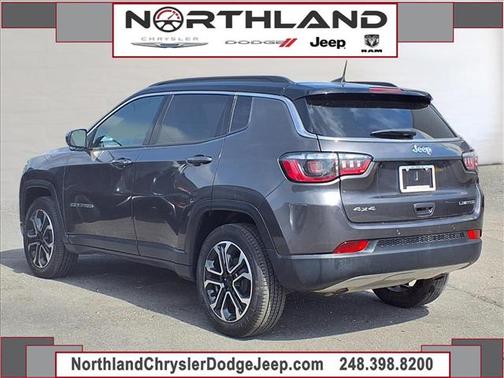 Black 2024 Jeep Compass Limited