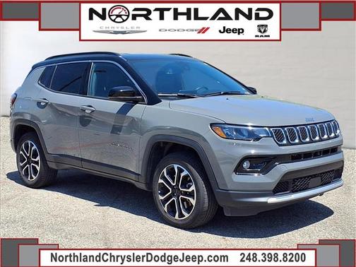 Gray 2024 Jeep Compass Limited