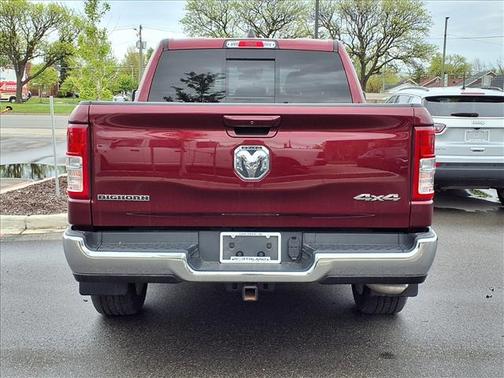 Red 2022 RAM 1500 Big Horn
