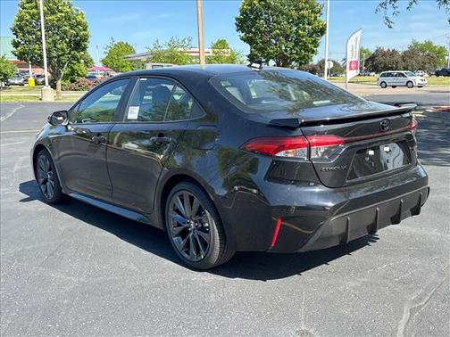 Midnight Black Metallic 2026 Toyota Corolla XSE