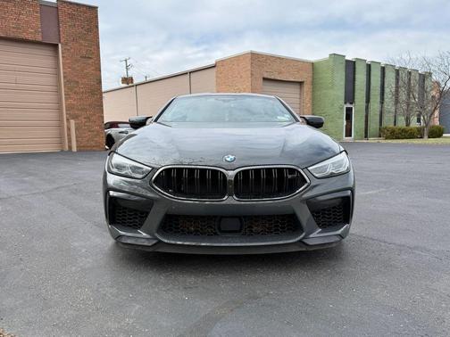 Gray 2020 BMW M8 Competition Coupe 2D