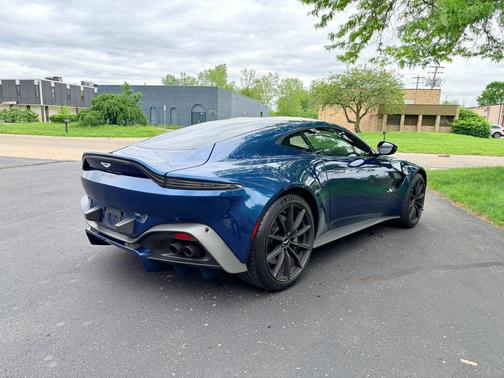 Blue 2020 Aston Martin Vantage Coupe 2D
