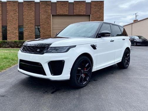 White 2021 Land Rover Range Rover Sport SVR