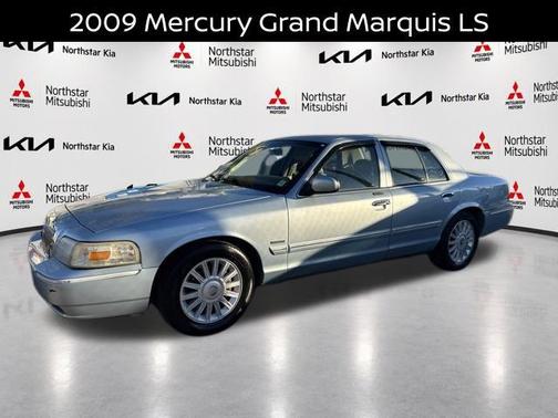 Blue 2009 Mercury Grand Marquis LS