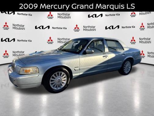 Blue 2009 Mercury Grand Marquis LS