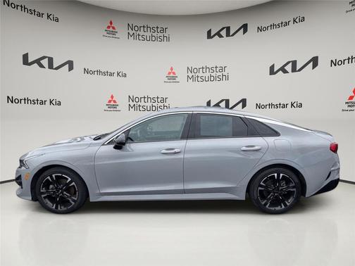 Wolf Gray 2021 Kia K5 GT-Line