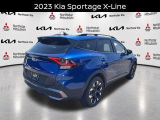 Sapphire Blue 2023 Kia Sportage X-Line