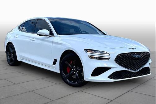 Alta White 2026 Genesis G70 3.3T RWD Sport Prestige