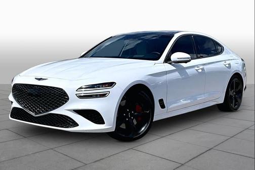 Alta White 2026 Genesis G70 3.3T RWD Sport Prestige