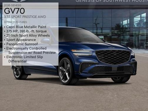 2026 Genesis GV70 3.5T Sport Prestige