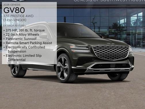 Storr Green 2026 Genesis GV80 3.5T