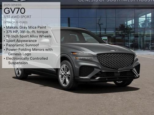 2025 Genesis GV70 3.5T AWD Sport