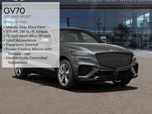 2025 Genesis GV70 3.5T AWD Sport