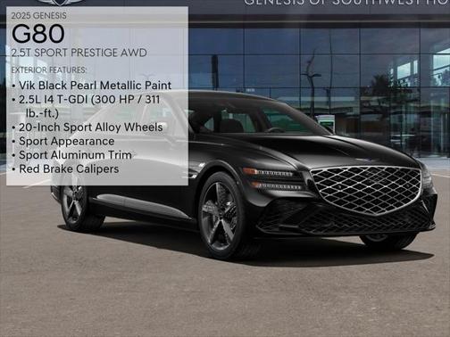 2025 Genesis G80 2.5T Sport Prestige AWD