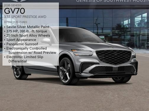 2026 Genesis GV70 3.5T Sport Prestige