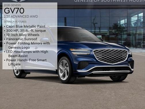 2026 Genesis GV70 2.5T Advanced