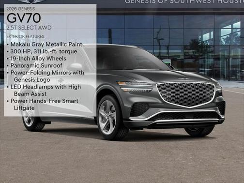 2026 Genesis GV70 2.5T Select
