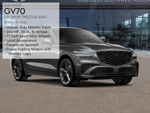 2026 Genesis GV70 2.5T Sport Prestige