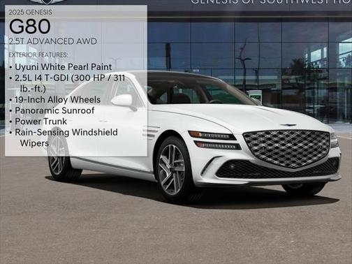 2025 Genesis G80 2.5T Advanced AWD