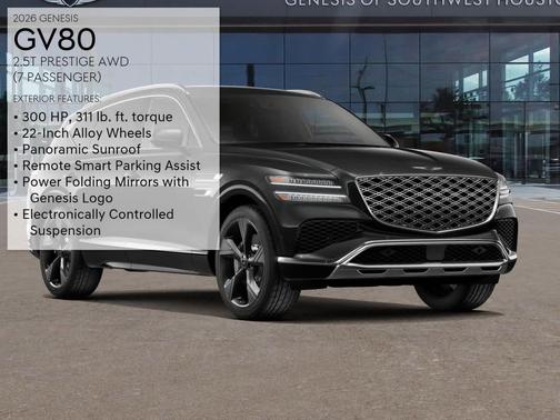 Vik Black 2026 Genesis GV80 2.5T
