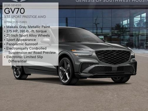 2026 Genesis GV70 3.5T Sport Prestige