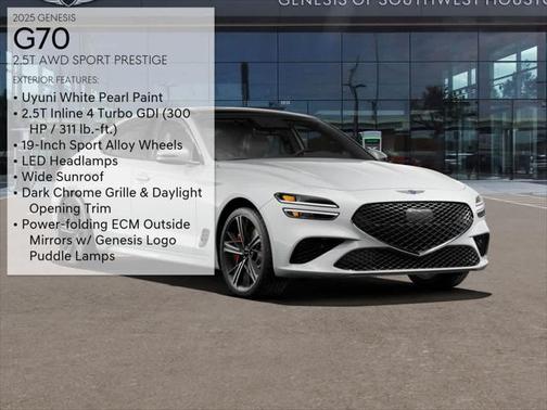 2025 Genesis G70 2.5T AWD