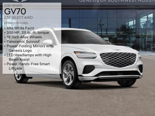 2026 Genesis GV70 2.5T Select
