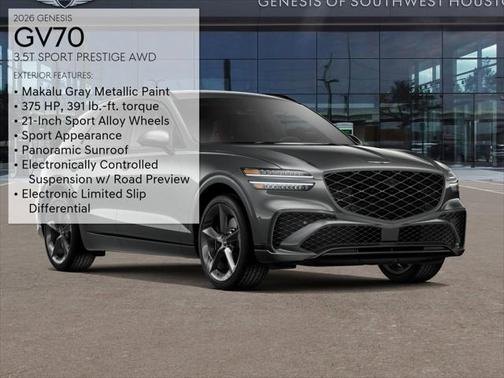 2026 Genesis GV70 3.5T Sport Prestige