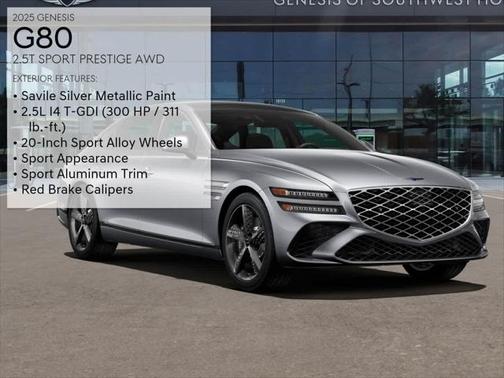 2025 Genesis G80 2.5T Sport Prestige AWD