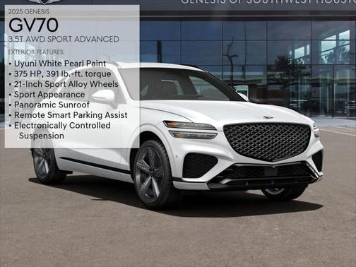 2025 Genesis GV70 3.5T AWD Sport