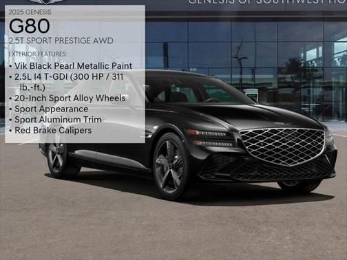 2025 Genesis G80 2.5T Sport Prestige AWD