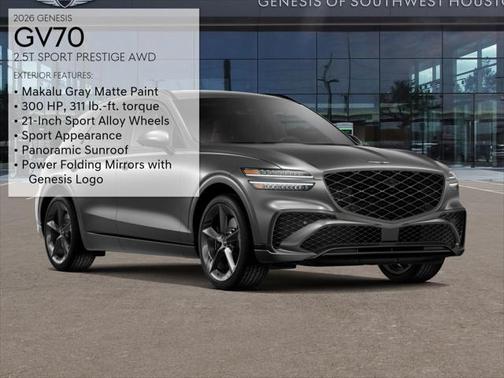 2026 Genesis GV70 2.5T Sport Prestige