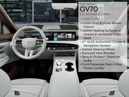 2026 Genesis GV70 2.5T Advanced