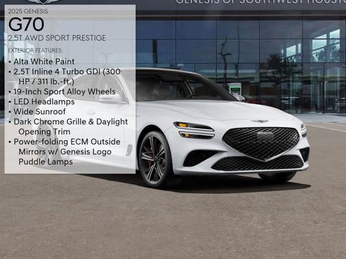 2025 Genesis G70 2.5T