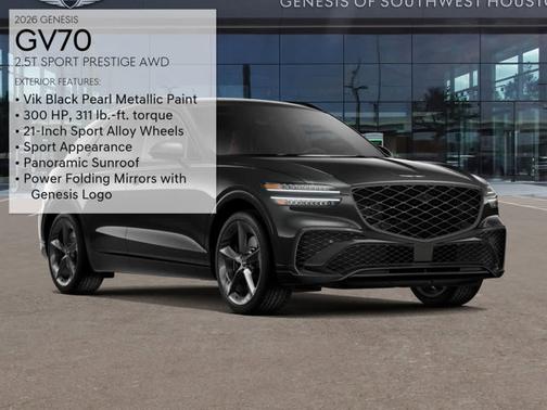 2026 Genesis GV70 2.5T Sport Prestige