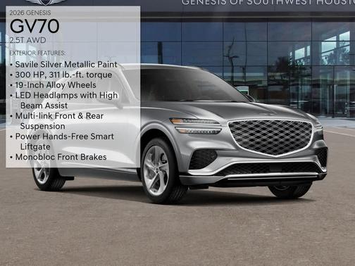 Savile Silver 2026 Genesis GV70 2.5T