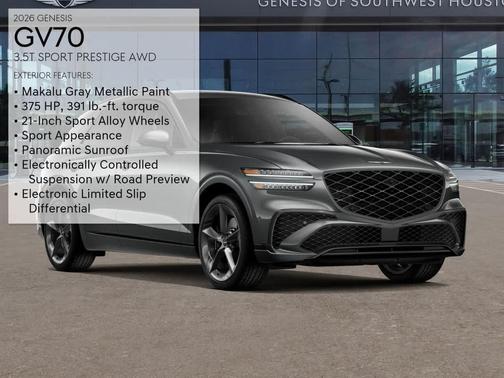 2026 Genesis GV70 3.5T Sport Prestige