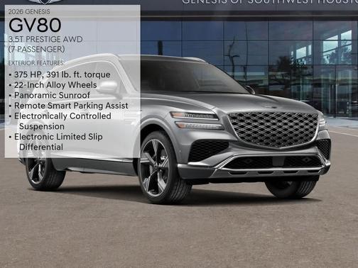 Savile Silver 2026 Genesis GV80 3.5T