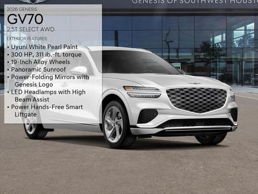 2026 Genesis GV70 2.5T Select