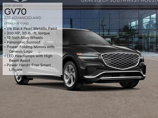 2026 Genesis GV70 2.5T Advanced